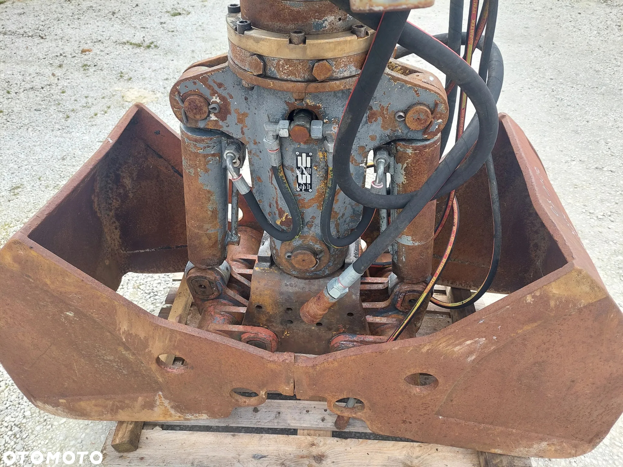 Łyżka chwytakowa, chwytak obrotowy rotor rotator koparki na szybkozłącze Nado SK 15 20 Komatsu PW PC 130 138 140 148 160 180 210 - 12