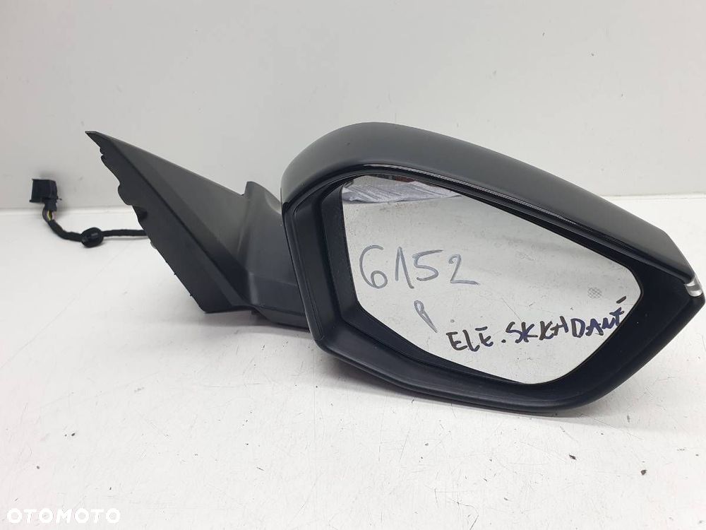 LUSTERKO PRAWE ELEKTRYCZNE KIERUNKOWSKAZ BLIS CITROEN C5 X EU 12 PIN - 7