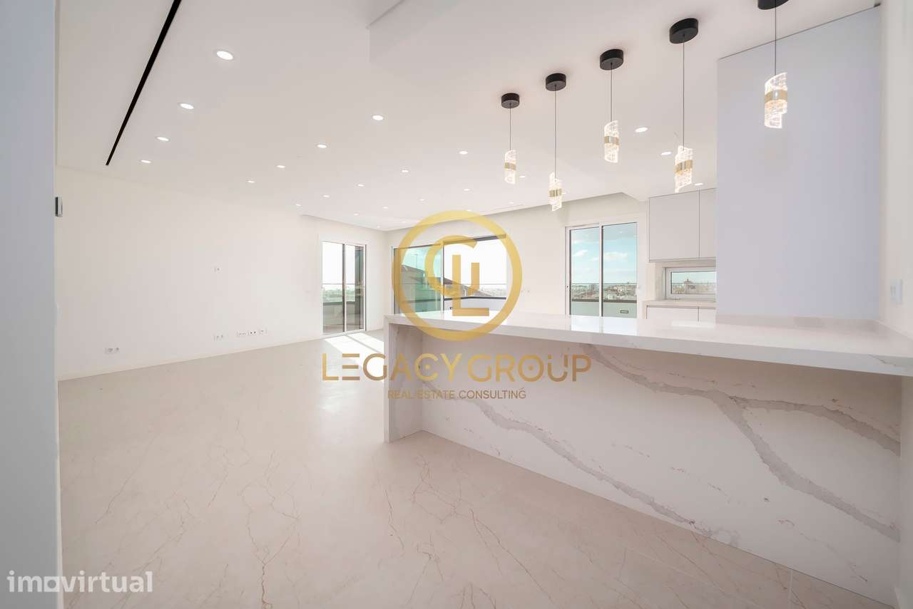 Penthouse T3 de luxo com vista mar – Quarteira - Grande imagem: 4/26