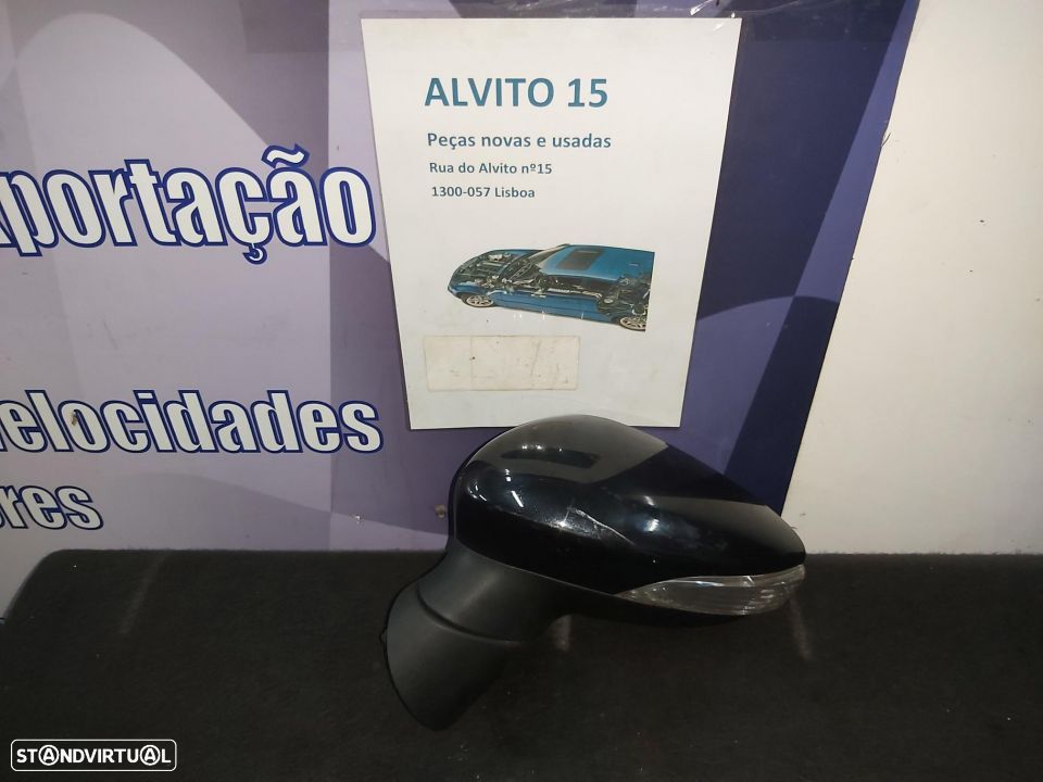 Retrovisor Esquerdo eletrico Ford Fiesta 2009  6pinos - 2