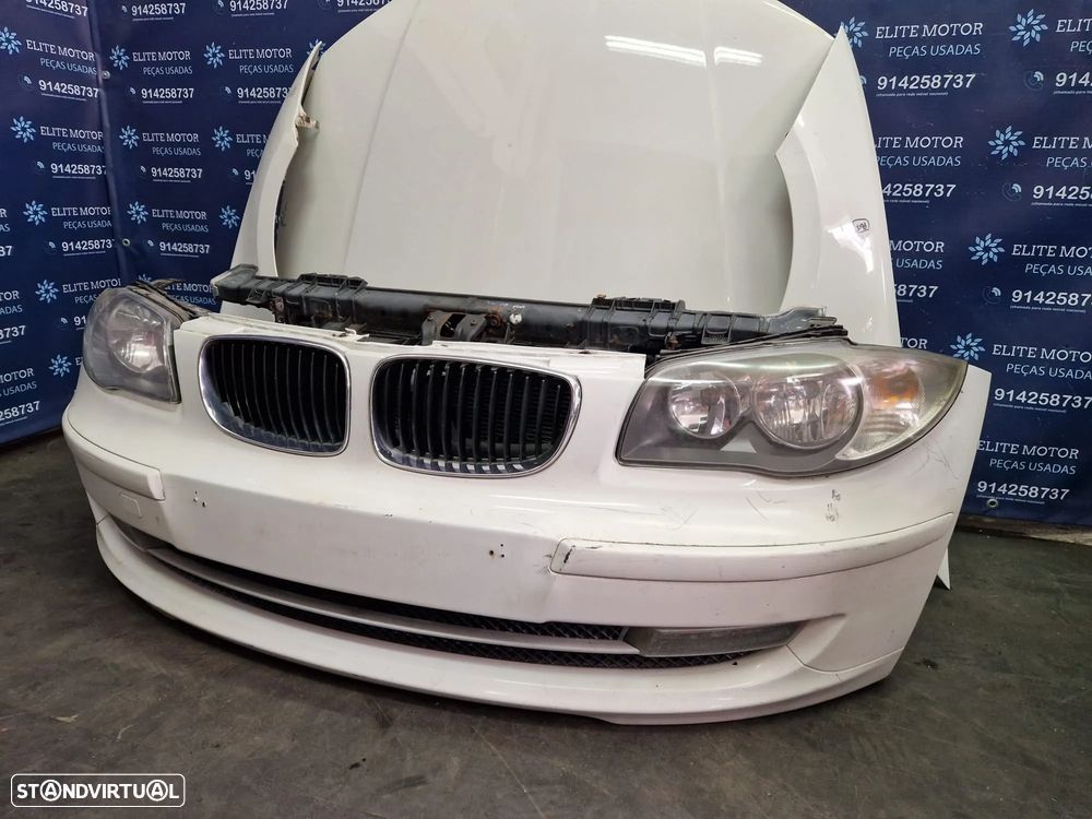 Frente completa usada BMW SERIE 1 LCI E87 E81 118D capot parachoques oticas guardalamas - 4