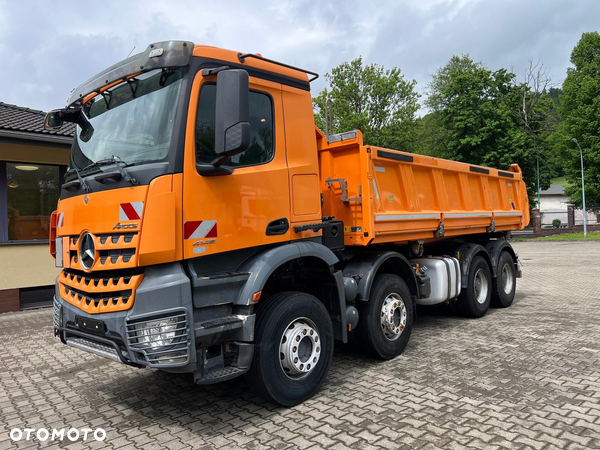 Mercedes-Benz 4145 AROCS wywrotka 8x4, 3-str. MEILLER, BORDMATIC, 258 t.km.