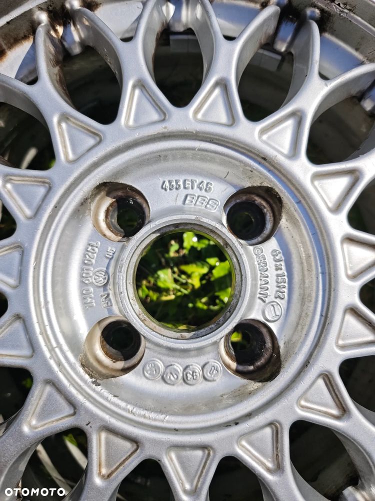 FELGI VW GOLF MK1 MK2 MK3 BBS RZ ALLOY R15 4x100 6J ET45 - 2
