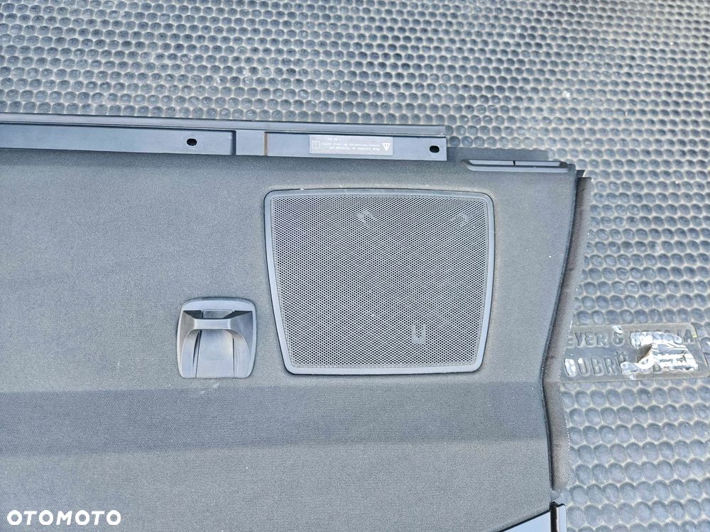 Półka Podszybie 7058347 9111244 7123386 Kratka Listwa Bagażnika Osłona Tapicerka Czarna Tył Tylna BMW 3 E90 LCI Lift Sedan - 25