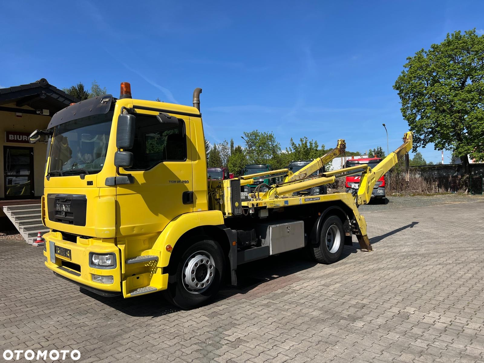 MAN 18.290 TGM bramowiec, MEILLER, pilot, 290 KM, 320 t.km.! - 6