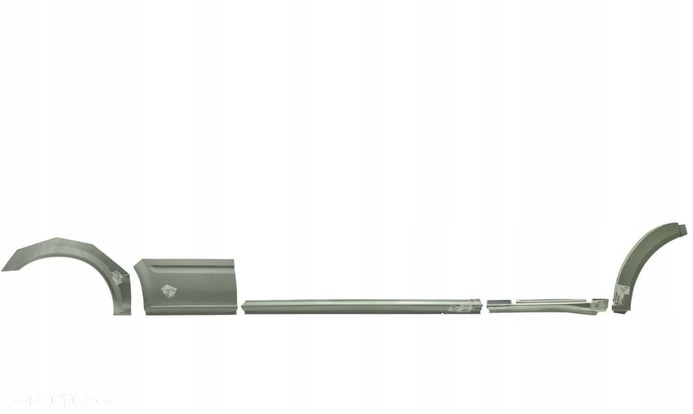 Reperaturki / progi / zestaw Ford Transit 00 - 13 wersja L3 / L4 PRAWA - 2