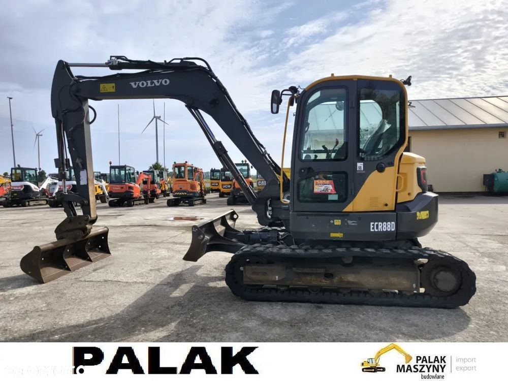Volvo Mini koparka VOLVO ECR 88 , 2018   rok - 2