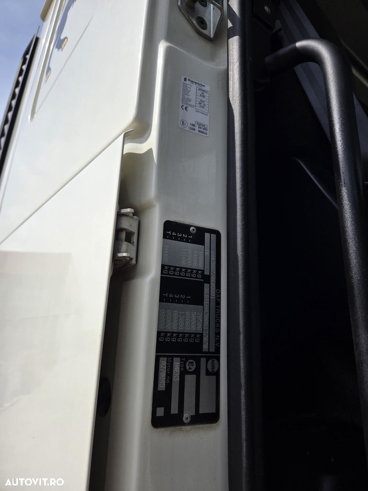 DAF XF460, 2017, 565.682km, KIT BASCULARE, AUTOMATA+RETARDER 6 trepte, anv 90% ok, 2 paturi, frigider, Euro 6, rezervor motorina aluminiu 590l, posibilitate leasing-PROMOTIE 16900 EUR+Tva - 39
