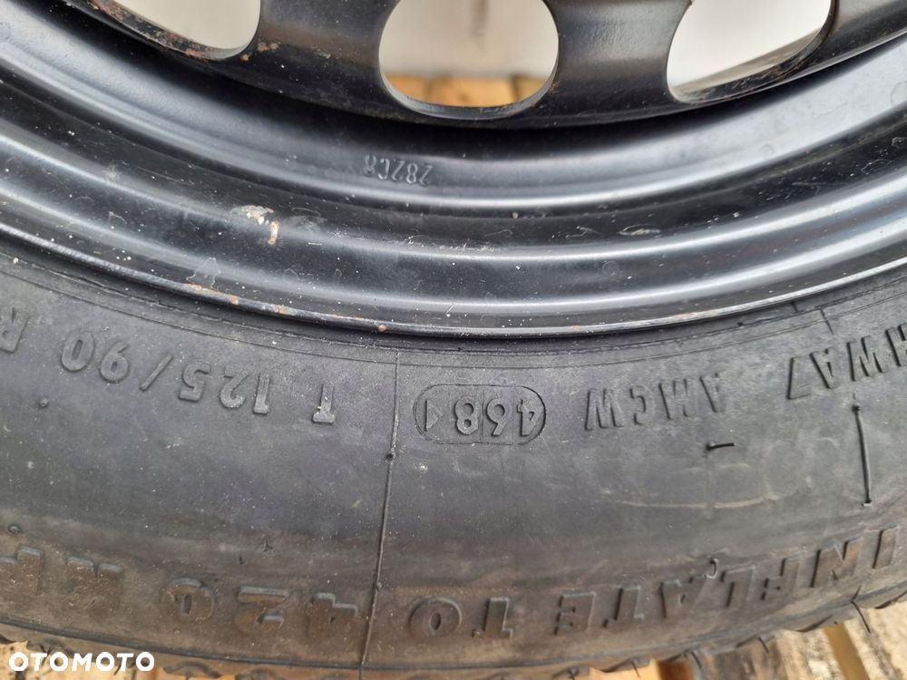 KOŁO DOJAZDOWE BMW E46 _ dojazdówka 125/90 R15 5x120 2150330 1095069 - 7