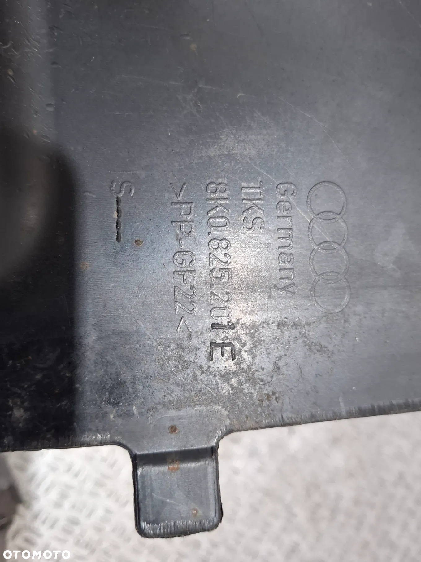 Osłona płyta podwozia lewy przód Audi A4 B8 A5 nr 8K0825201E - 2