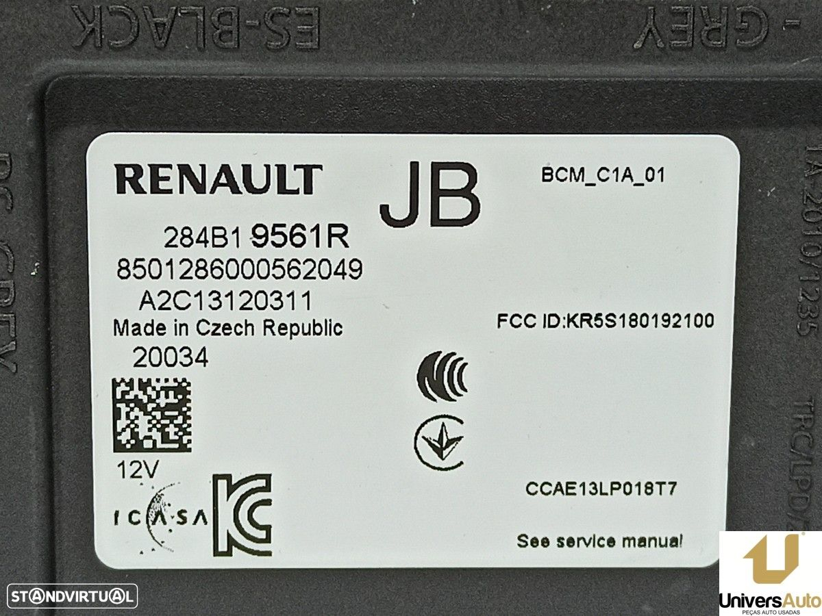 MÓDULO ELETRÓNICO RENAULT CLIO V EXPERIENCE - 2