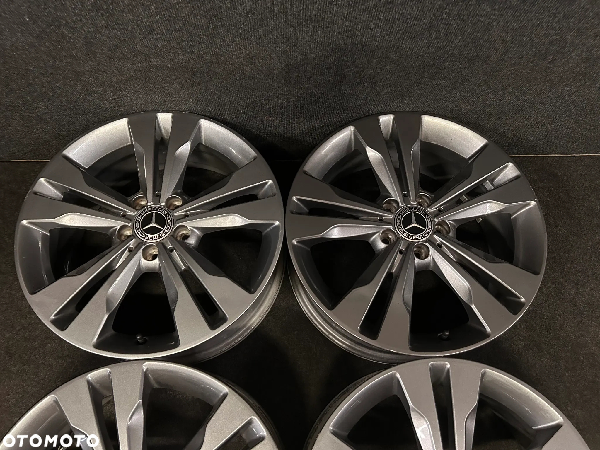 Alufelgi Mercedes A-Klasa W176, B-Klasa W246, CLA 18 cali 5x112 4szt. Ładne! - 4