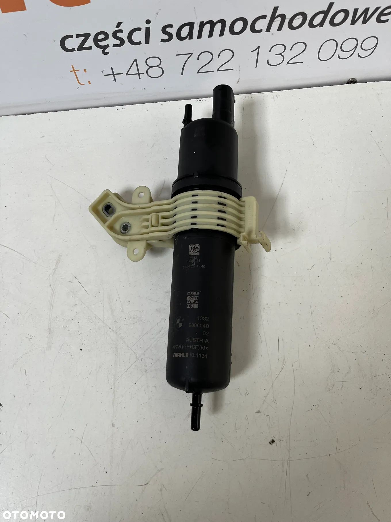 PODGRZEWANY FILTR PALIWA BMW X3 G01 9886040 - 1