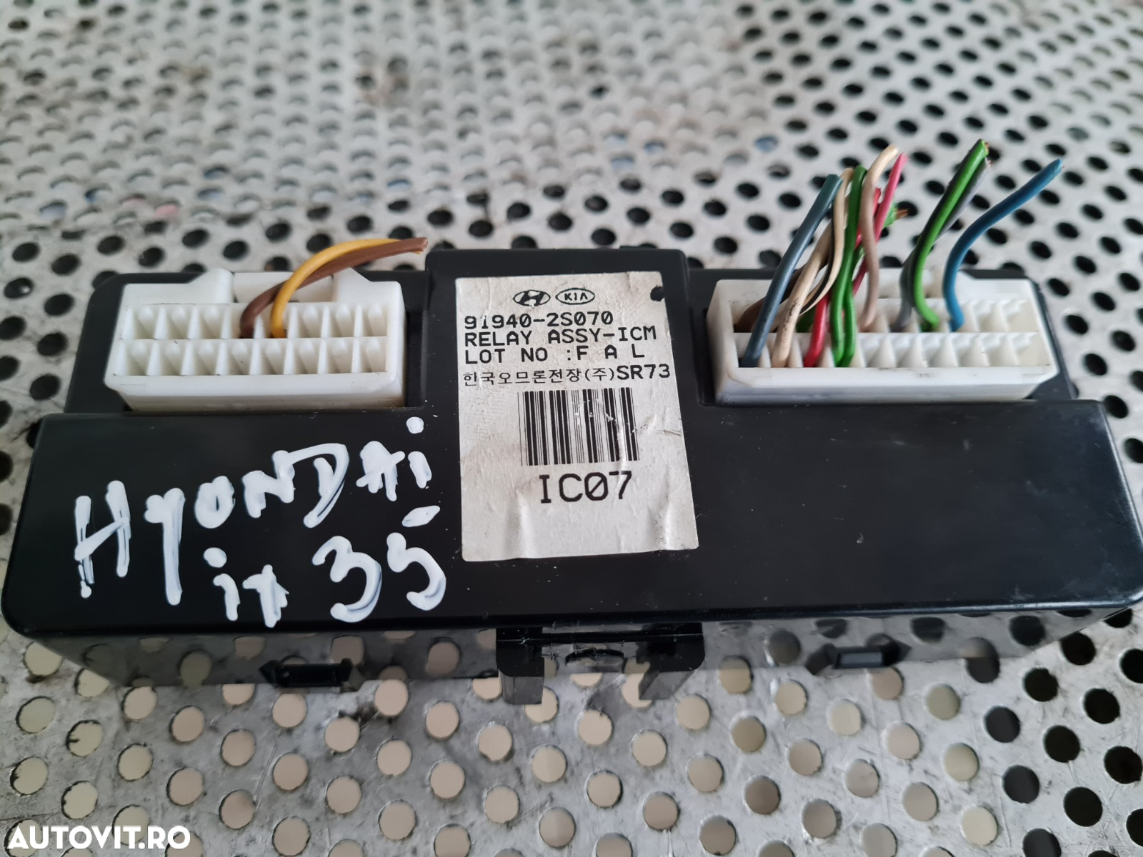Modul Unitate Ecu ICM Hyundai IX35 An 2009-2010-2011-2012-2013-2014-2015 Cod 91940-2S070 Dezmembrez Hyundai IX35 2.0 Benzina 2x4 Cod Motor G4KD An 2009-2010-2011-2012-2013-2014-2015 Volan Stanga - 5