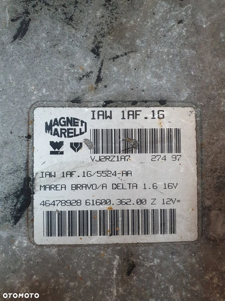 KOMPUTER SILNIKA FIAT MAREA IAW1AF1G 46478928 - 2