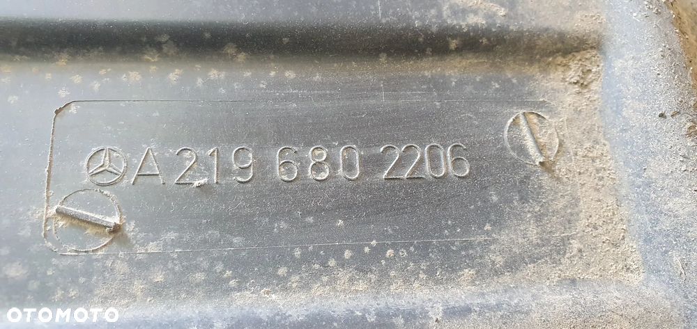 Osłona podwozia płyta prawa Mercedes E-Klasa W211 A2196802206 - 6