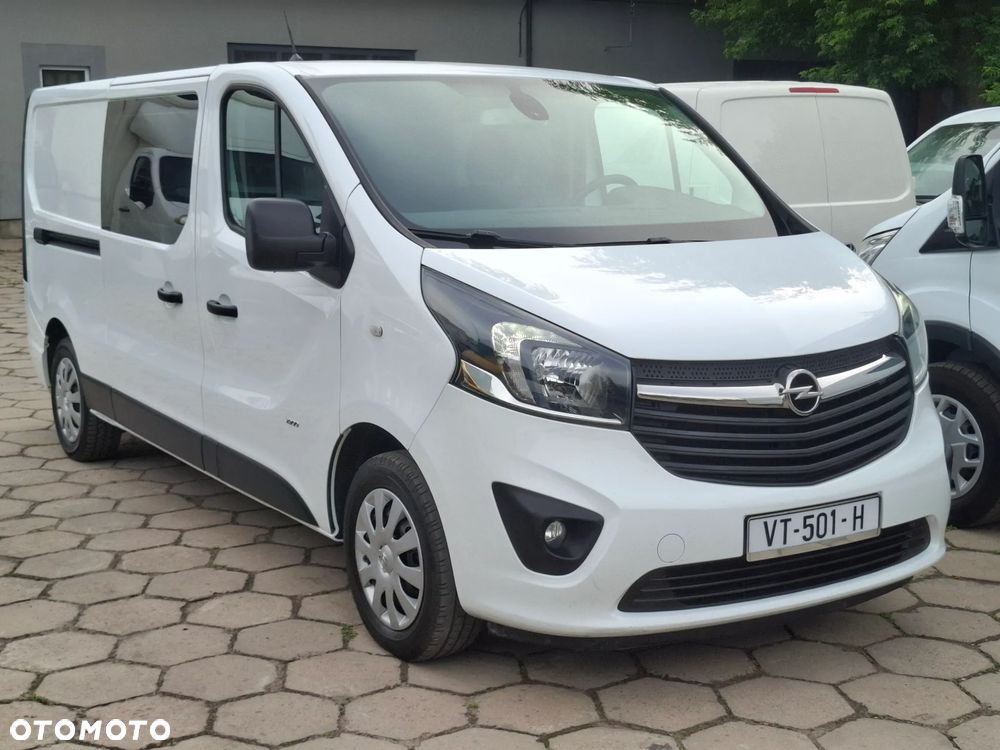 Opel Vivaro 2016 Long dubel kabina brygadówka klima Faktura VAT 23% - 3