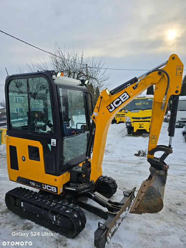 JCB 19c-1 NOWOŚĆ 2025 rok + MŁOT JCB + 2 ŁYŻKI - 34