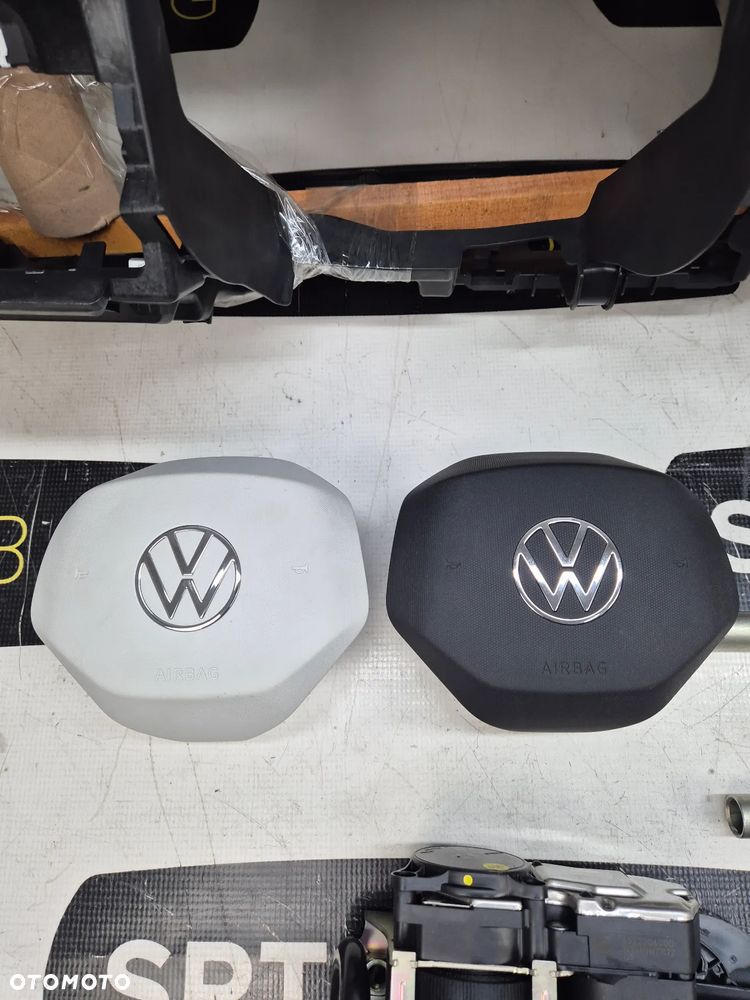 VOLKSWAGEN ID. BUZZ DESKA ROZDZIELCZA HEAD UP START STOP KONSOLA KOKPIT PULPIT PODUSZKI AIRBAG AIR BAG PASY KIT SET - 5