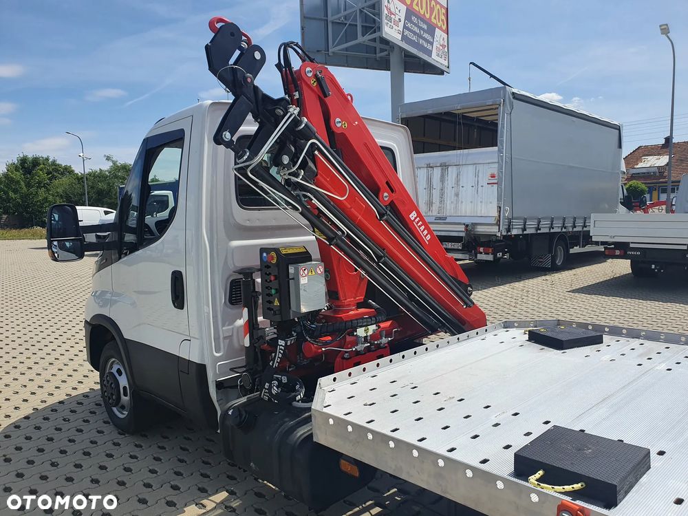 Iveco 50c18 HDS (żuraw 9,6m). Zestaw do okien, szkła, kamienia, dekarski - 7