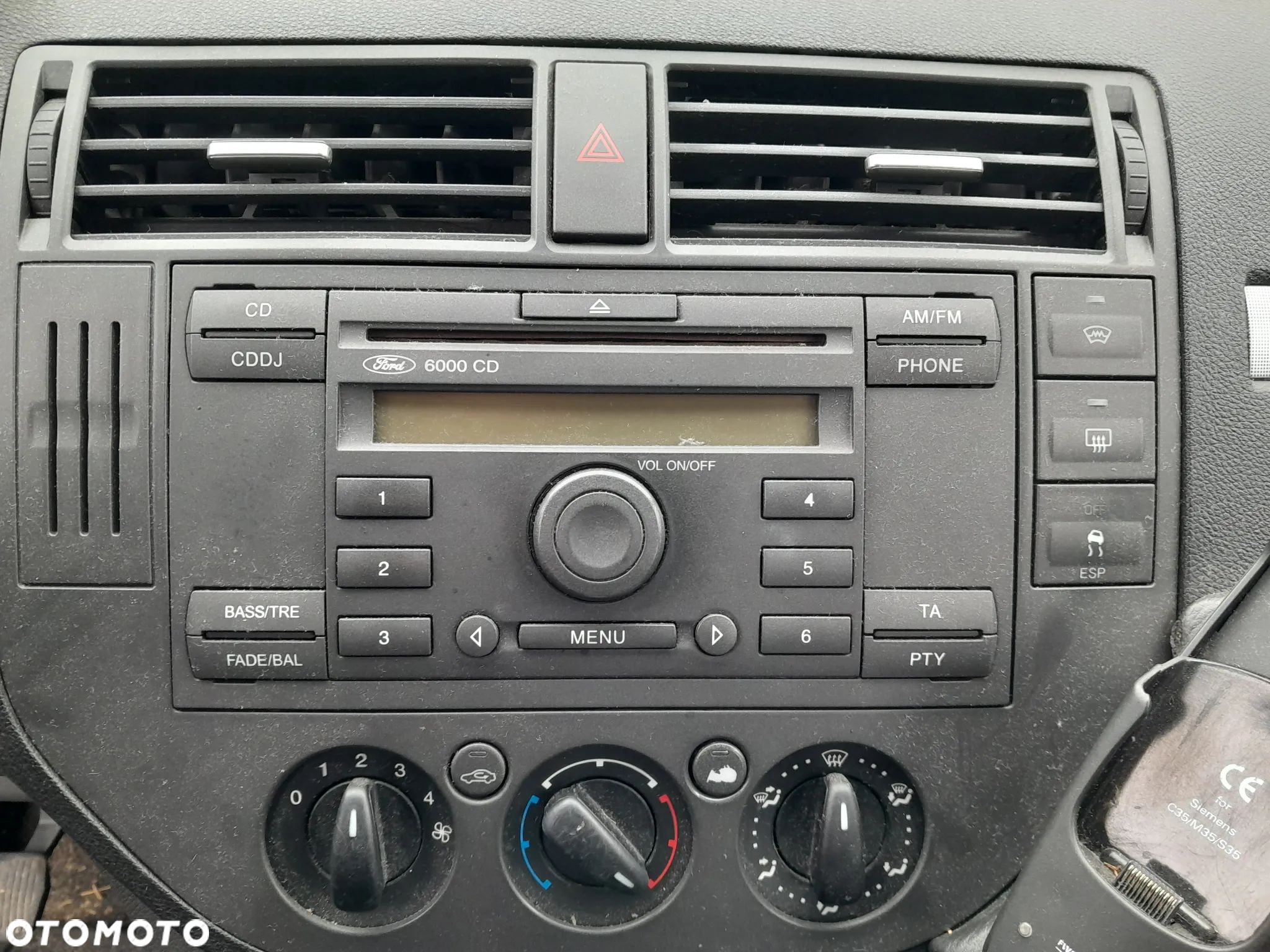 Radioodtwarzacz 6000 CD FORD C-max mk1 - 1