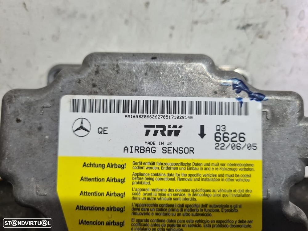 CENTRALINA DE AIRBAG MERCEDES-BENZ CLASE A BM 169 - 1