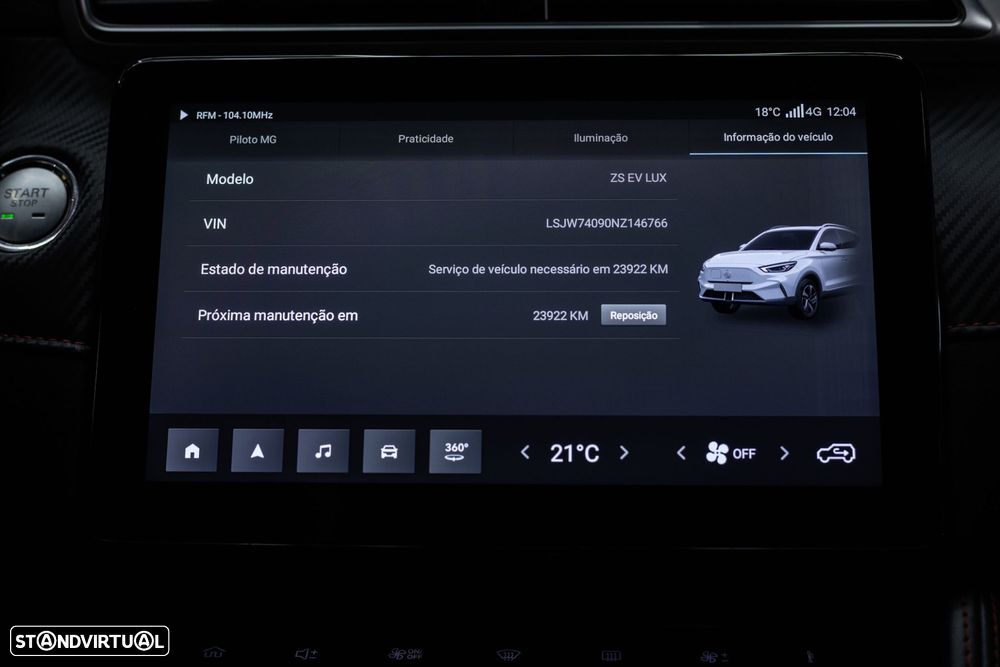 MG ZS EV 72.6 kWh Luxury OBC 11 kW - 58