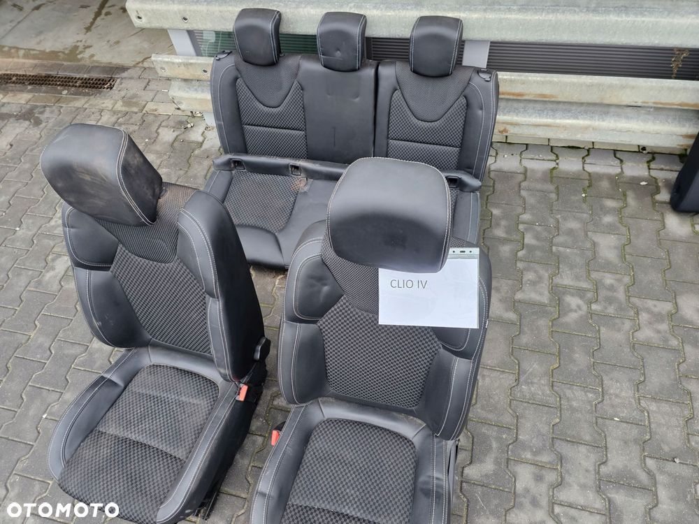 renault clio iv hb 5d fotele kanapa komplet eu - 1