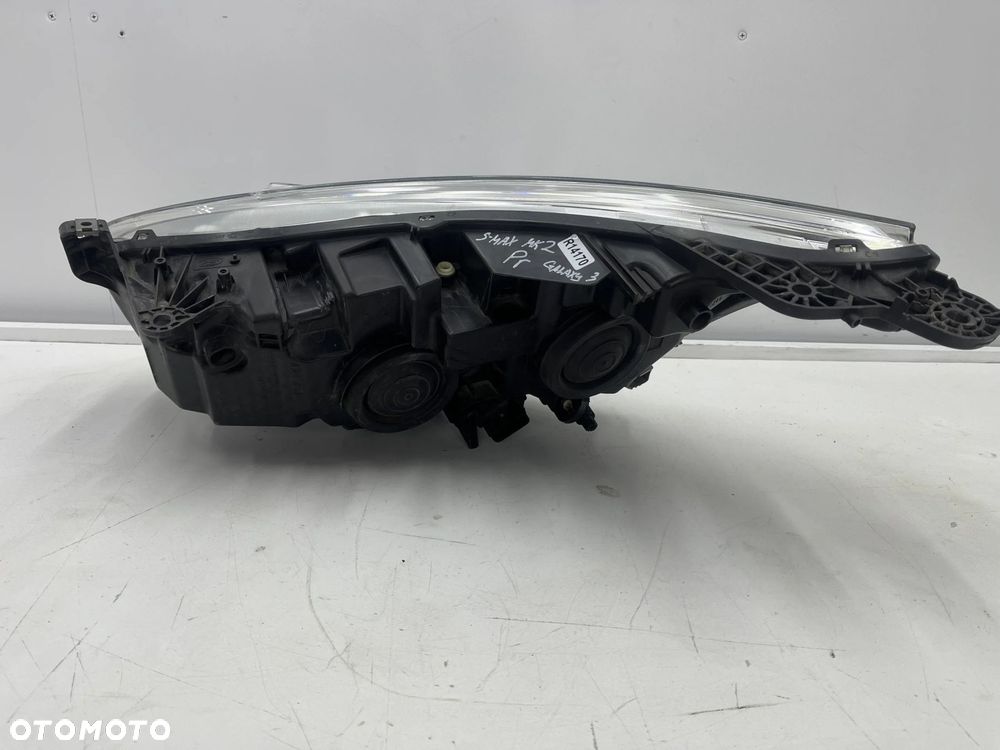 Lampa reflektor Ford S-Max MK2 Galaxy MK3 14-19r. PRAWA przednia H7 H15 soczewka em2b-13w029-af - 6