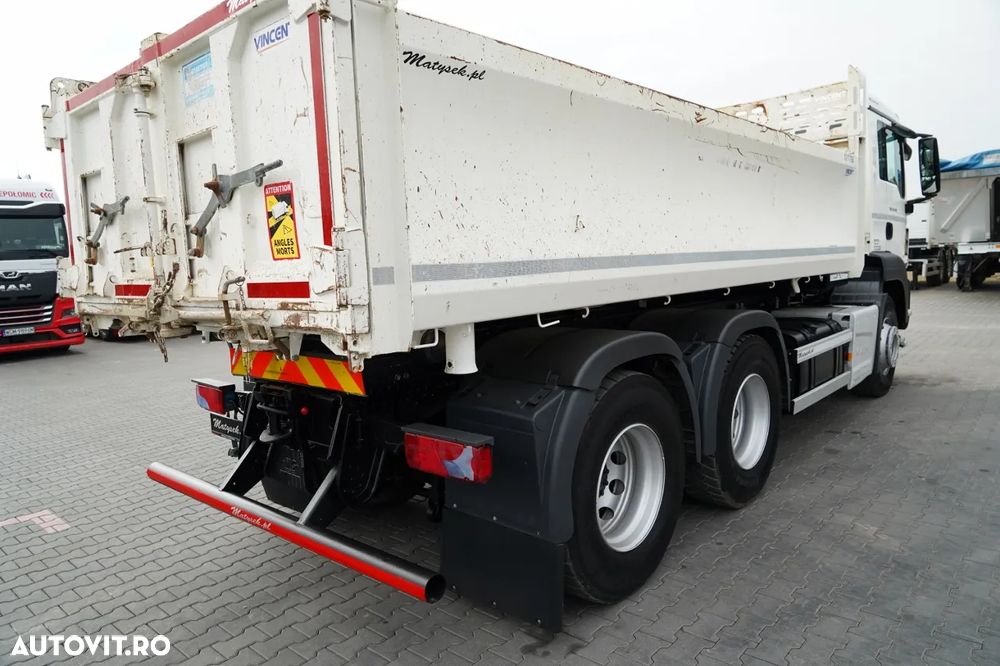 MAN TGS 26.400 / 6X4 / BASCULATOR DUBLĂ / HYDRODOLTA / AUTOMAT / EURO 6 - 21