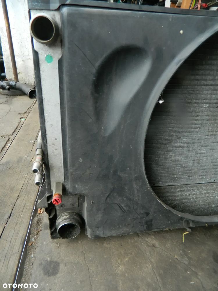 BMW E65 7 3.0 D M57 Chłodnice Komplet Woda IC Wentylator - 5