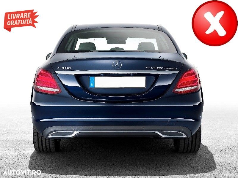 Ornamente tobe sistemul de evacuare Mercedes C-Class W205 C-Class S65 E65 GLE W166- livrare gratuita - 6