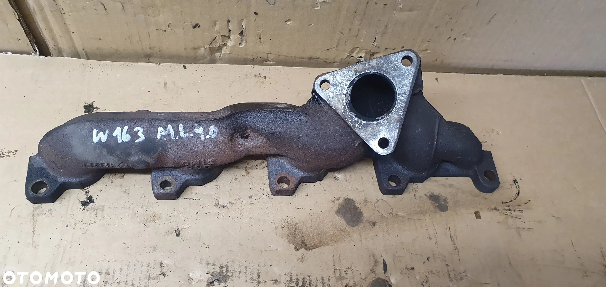 Kolektor wydechowy Mercedes ML W163 4.0 CDI 6281420001 - 2