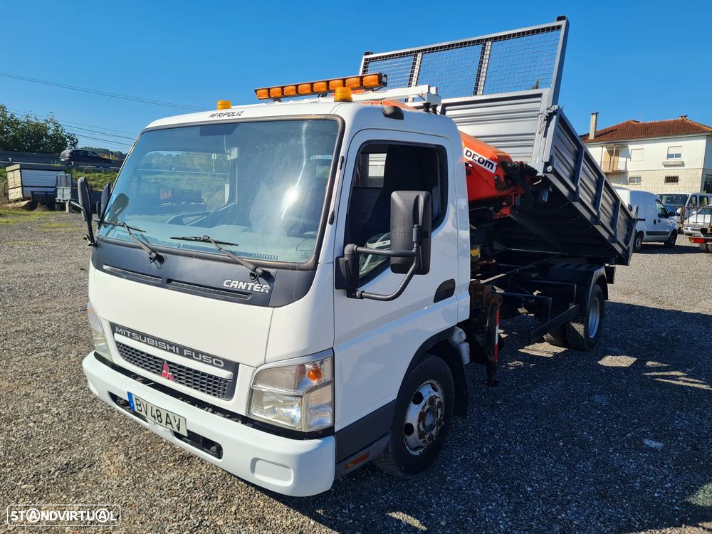 Mitsubishi Canter Fuso 7C15 Tribasculante 3900cc/150kw c/ Grua - 1