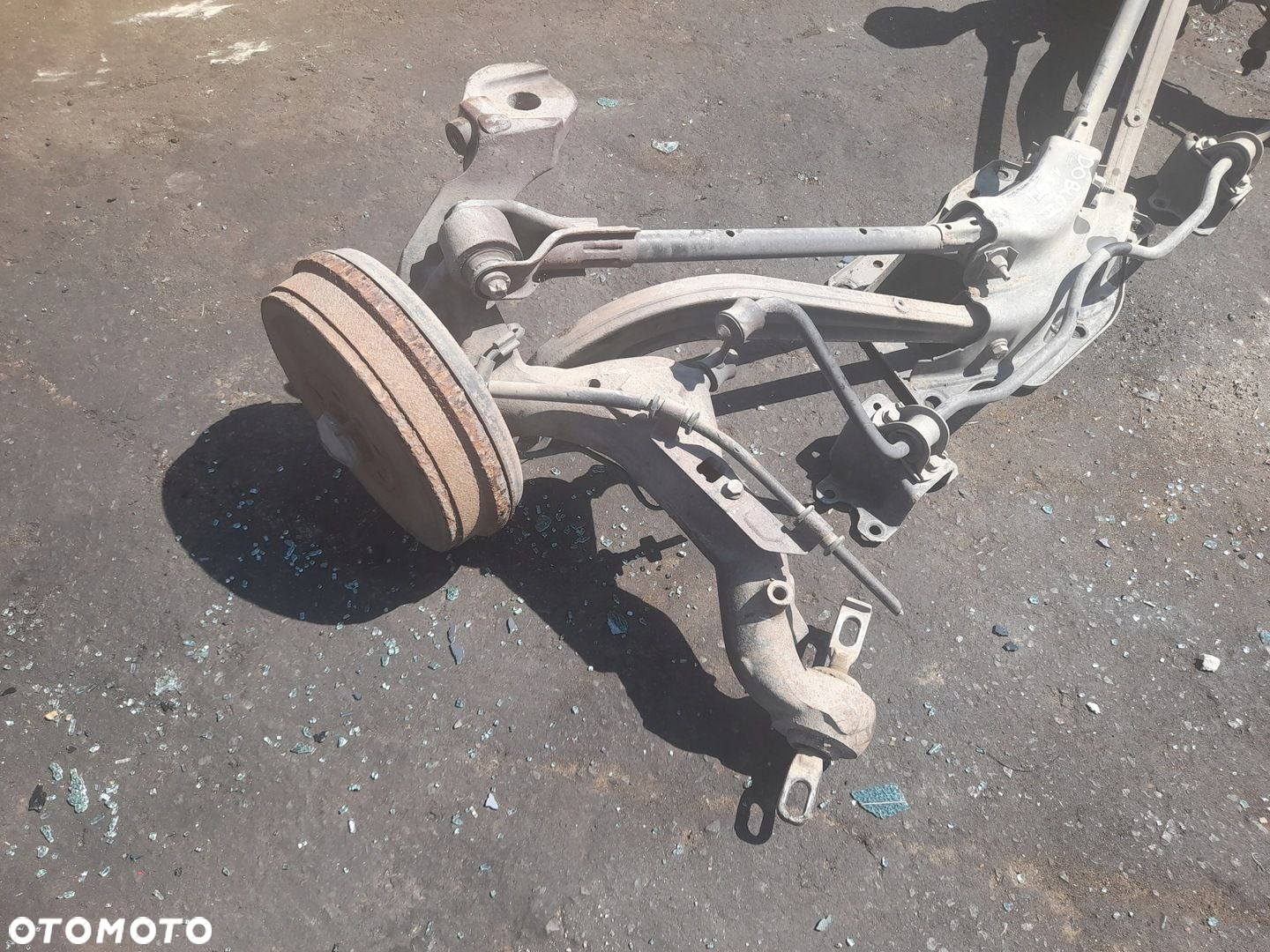 FIAT DOBLO II 15-19 LIFT MAXI belka tylna zawieszenia tylnego * - 3
