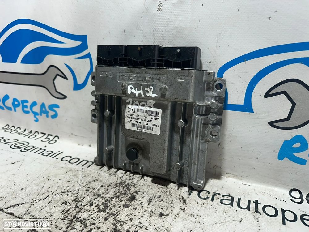 .Centralina Motor Original Motor Delphi PSA Peugeot Citroen 9667175380 9802943180 28346183 - 4