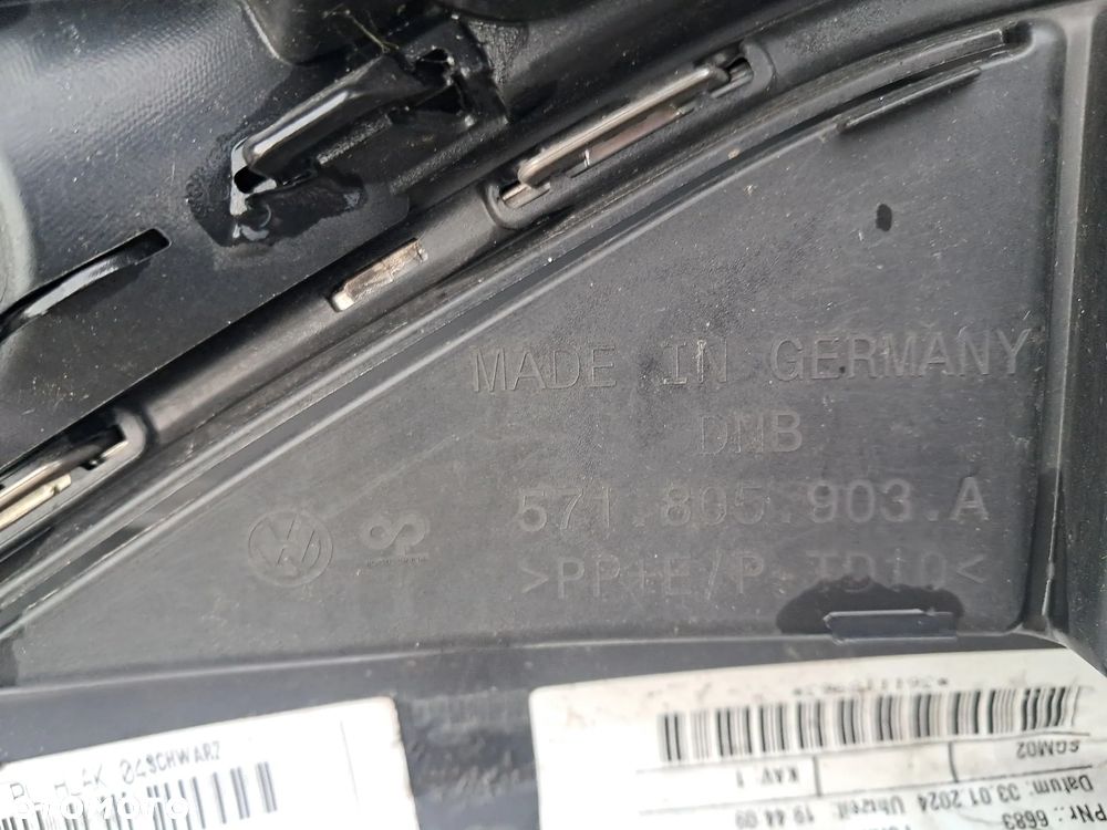 Atrapa grill chrom zderzak VW Tiguan R-Line III 3 2024>   4xpdc - 6