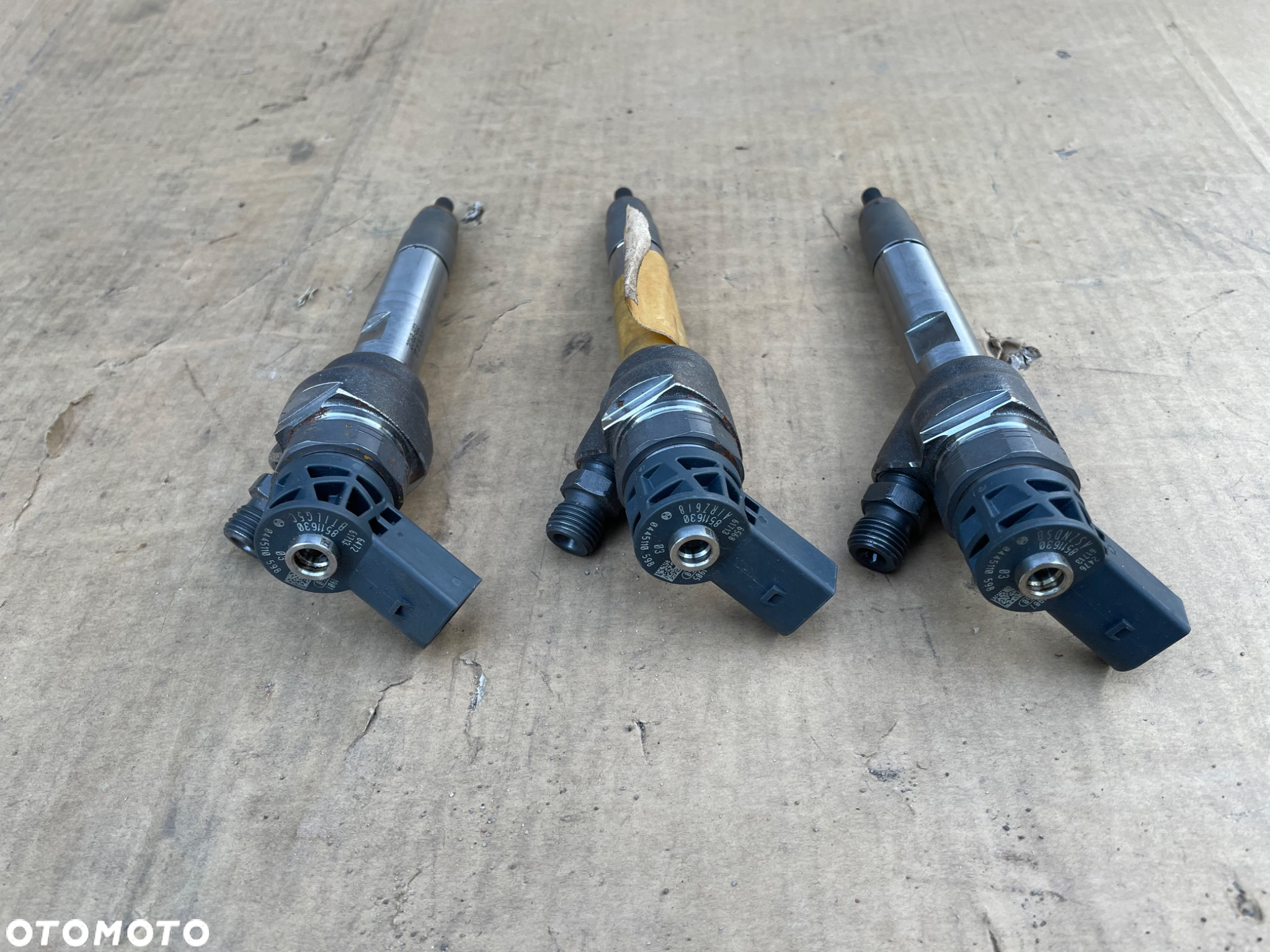 BMW 1 F20 X1 F48 X2 F39 2 F45 MINI B37 WTRYSKIWACZ WTRYSKIWACZE KOMPLET 3 SZTUKI 8511630 ORYGINALNE - 2