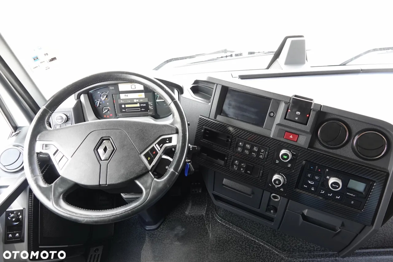 Renault T 440 / 6X2 / SOLÓWKA / FIRANKA 9.5 M / KLIMA POSTOJOWA  / WINDA / ALUFELGI / OŚ PODNOSZONA / PO KONTRAKCIE SERWISOWYM - 30