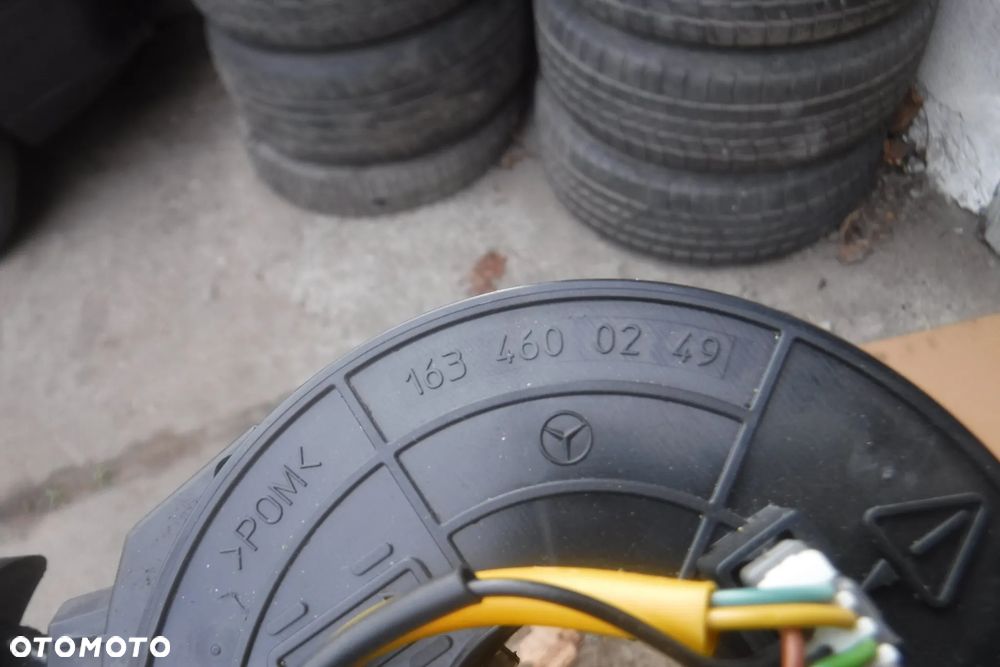 Mercedes ML W163 przelacznik zespolony tasma tempomat A0015407645 1634600249 - 5
