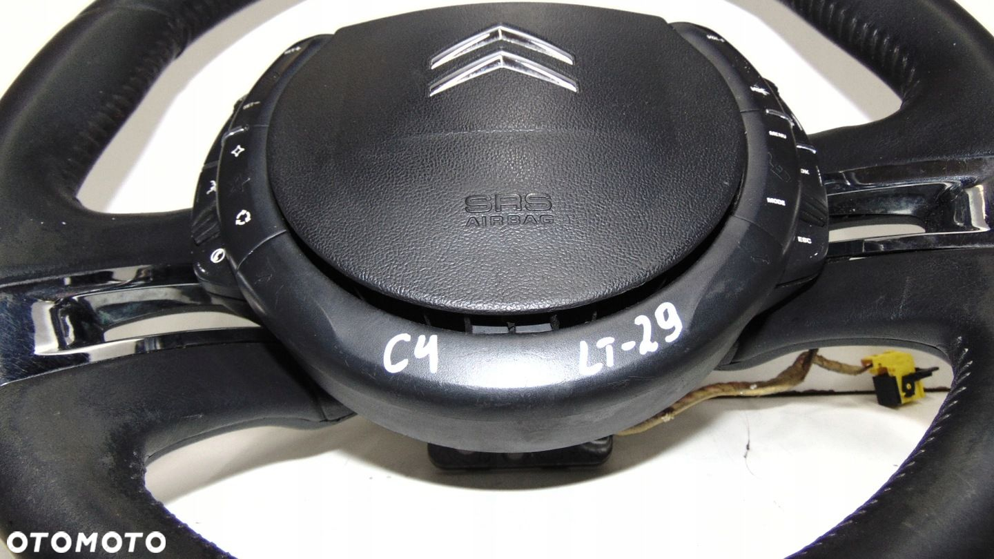 CITROEN C4 GRAND PICASSO KIEROWNICA AIR BAG SKÓRA MULTIFUNKCJA - 2