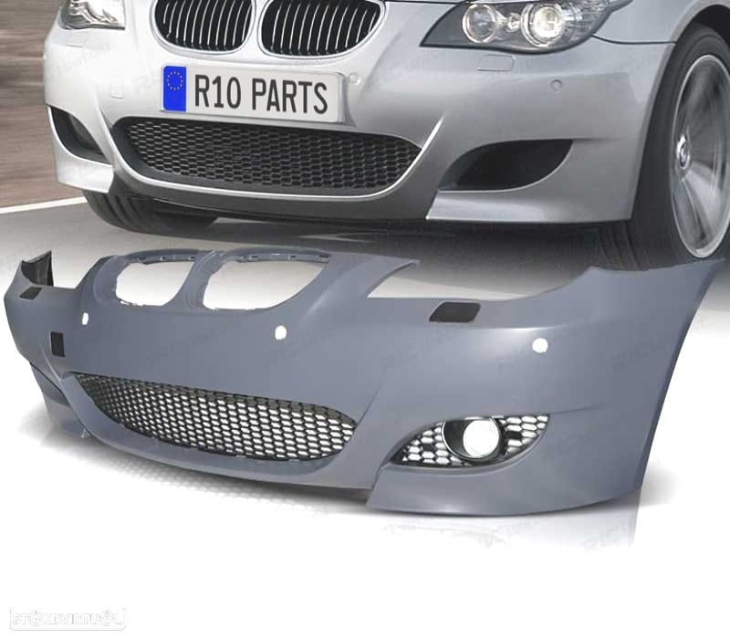PÁRA-CHOQUES FRONTAL BMW E60 E61 07-10 LOOK M5 PDC SRA - 2