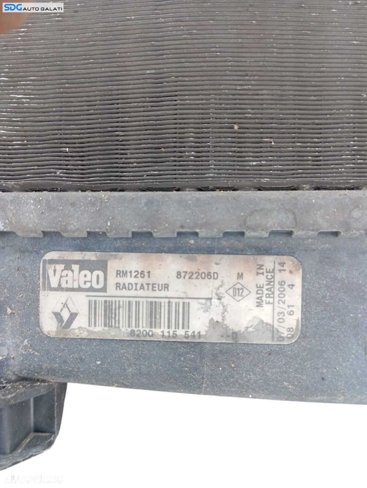 Radiator Racire Apa Antigel Motor Renault Megane 2 1.6 16V 2002 - 2008 Cod 8200115541 [V0471] - 4