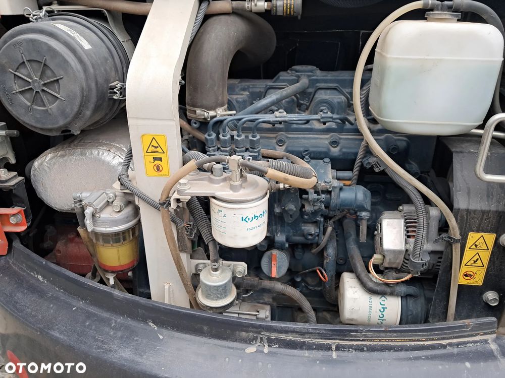 Kubota u48-4 waga 5t TON skarpówka hydrauliczna * 2019r * sprawne oświetlenie  *dodatkowe linie hydrauliczne 2 łyżki lusterka minikoparka u55 kx57 u50 instrukcja PL Red KEY Yanmar Cat JCB Tekeuchi Kubota - 14