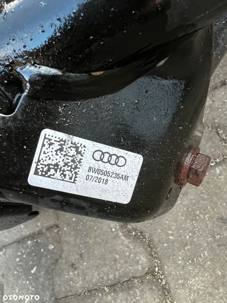 Audi A4 B9 8W Sedan Wózek Sanki Belka Zawieszenie Zwrotnice Tył Kompletne8W0505235AM 8W0505432P 8W9035E 60 TYS - 4