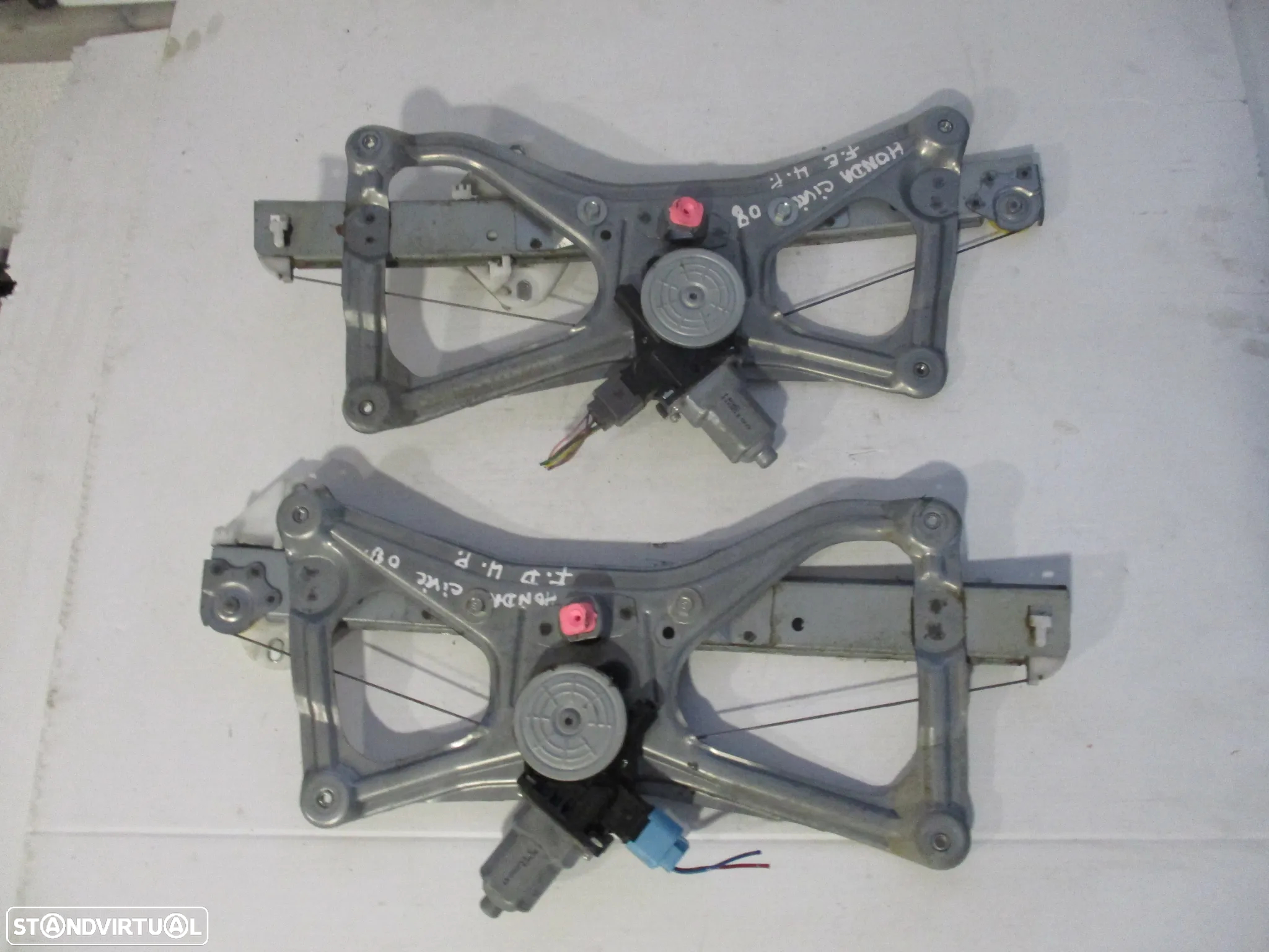 Elevador Vidro Honda Civic Frente Esq 2006 a 2012 - 2