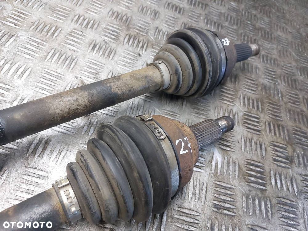 PÓŁOŚ LEWY PRZÓD + PRAWY PRZÓD 6B FORD MONDEO MK3 1.8 16V KRÓTKA DŁUGA - 4