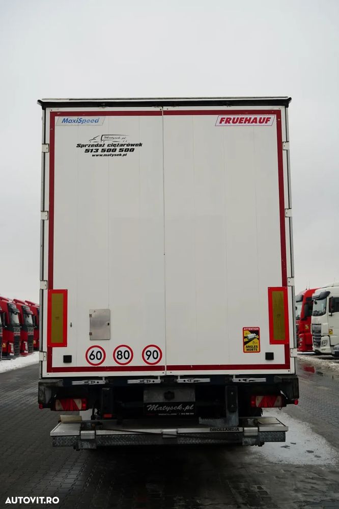 Fruehauf CORTINĂ / STANDARD / LIFT 2.000 kg / PODEA PUTERNICĂ ȘI ȘIMPĂRȚI LATERALE / CONTENIER PENTRU PALEȚI - 12