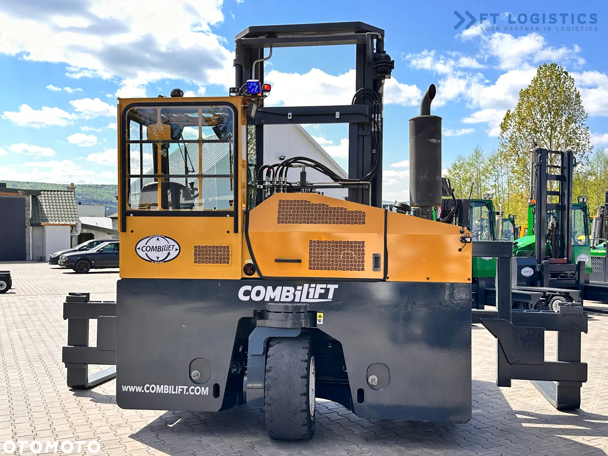 Combilift C9000 / LPG / DUPLEX / 4700MM / WOLNY SKOK / POZYCJONER / PRZESUW WIDEŁ / STAN IDEALNY - 7