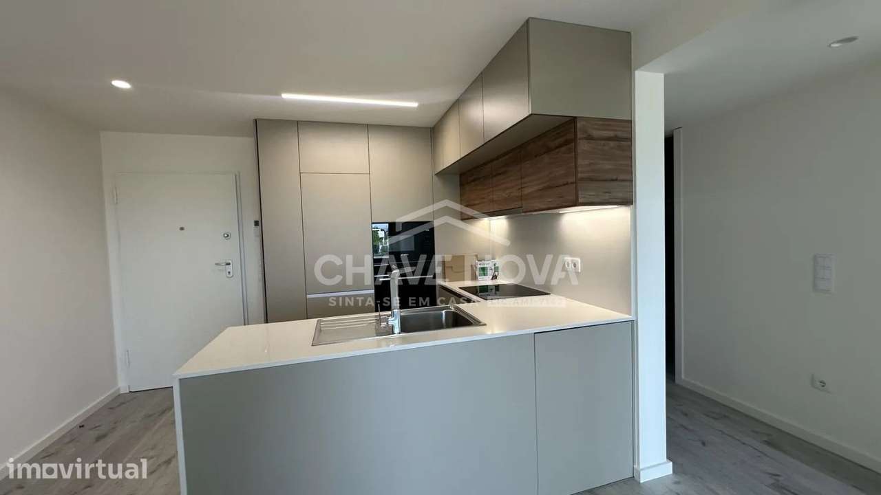 T1 Novo c/ Vistas Mar, Lugar de Garagem e Arrumos em Canidelo - Grande imagem: 4/17